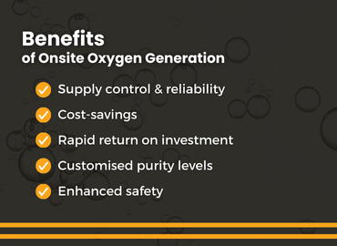 Benefits of Onsite Oxygen Generation 