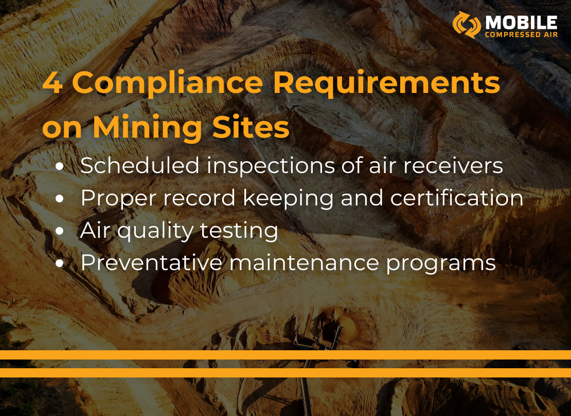 4 Compliance Requirements for Air Compressors on Mining Sites