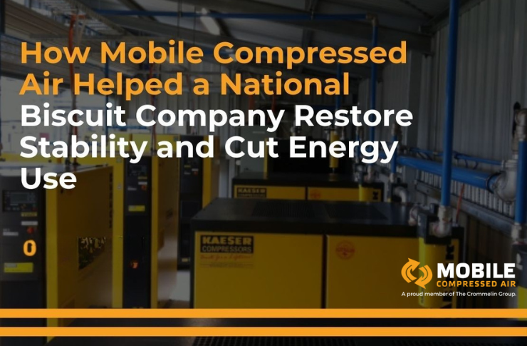 1 1 How Mobile Compressed Air Helped a National Biscuit Company Restore Stability and Cut Energy Use 1