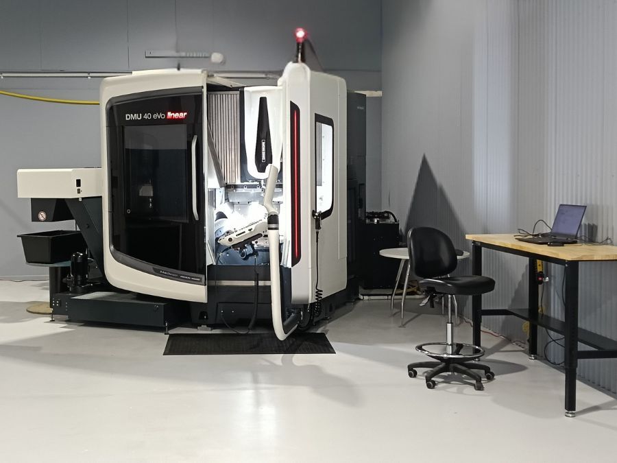 CNC machine How Mobile Compressed Air Helped Optofab Support Australia’s Next Generation of Advanced Manufacturing 19