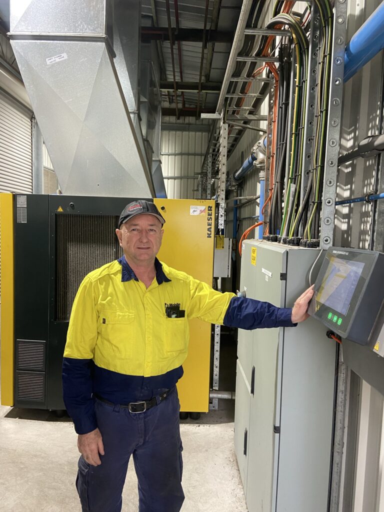 Air Demand Analysis Peter Compressed Air Analysis 1 MCA technician conducting an air demand analysis